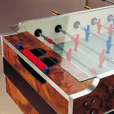 GARLANDO TABLE FOOTBALL COVERED BRIAR COLOR LOW CORNERS