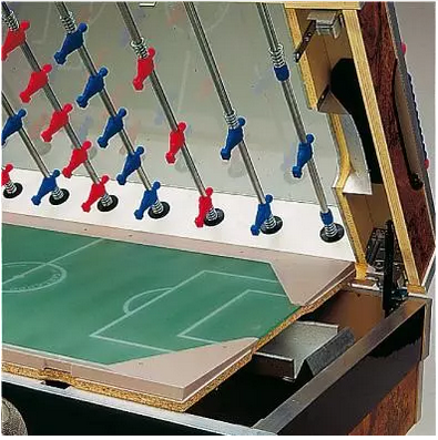 GARLANDO TABLE FOOTBALL COVERED BRIAR COLOR LOW CORNERS