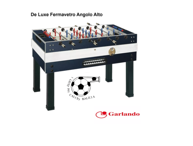 GARLANDO DELUXE HIGH ANGLES TABLE FOOTBALL