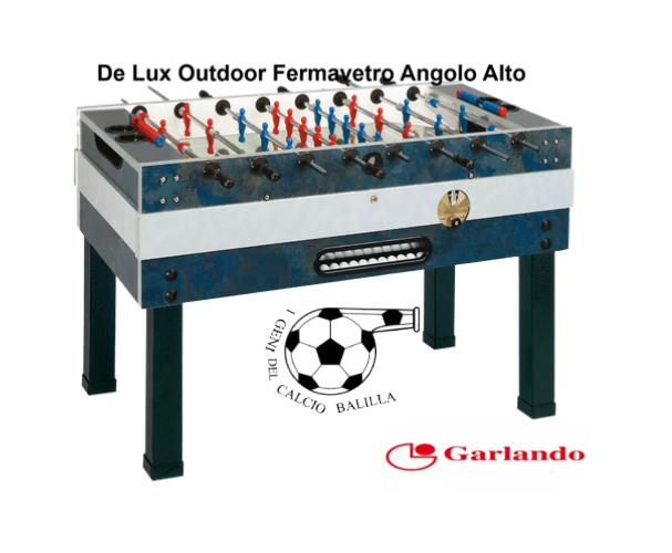 GARLANDO DELUXE OUTDOOR HIGH ANGLES TABLE FOOTBALL