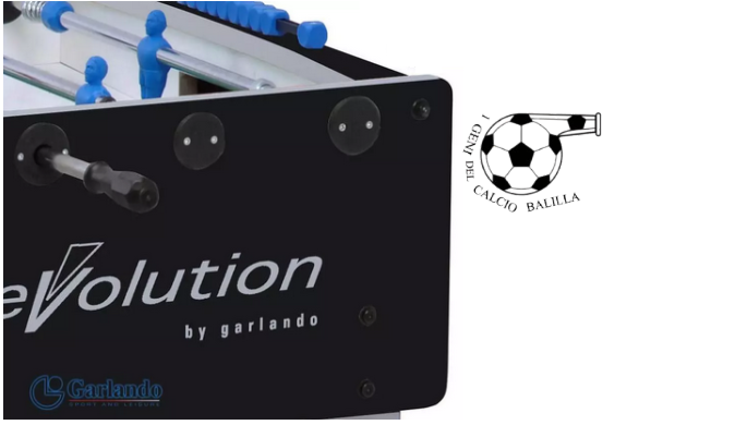 GARLANDO FOOTBALL TABLE F-200 EVOLUTION WITH RETRACTABLE RODS