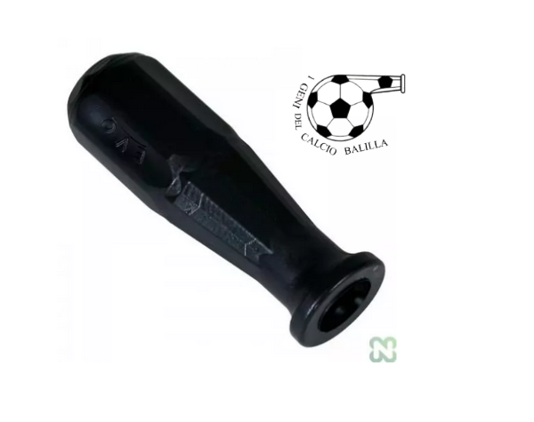 BLACK KNOB FOR NORDITALIA EVO TABLE FOOTBALL, DIAMETER 16 MM