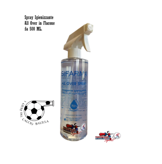 ROBERTO SPORT SPRAY IGIENIZZANTE FLACONE DA 500 ML.