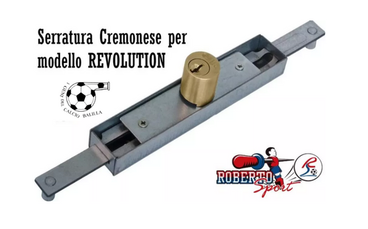 LOCK FOR ROBERTO SPORT TABLE FOOTBALL CREMONESE MODEL