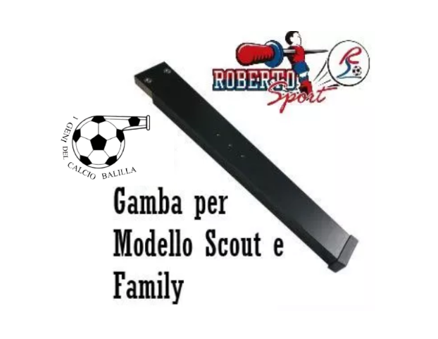 ROBERTO SPORT GAMBA IN MDF PER MODELLI SCOUT E FAMIGLIA SET 2 PZ.