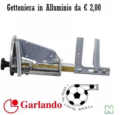 GARLANDO TABLE FOOTBALL COIN MECHANISM IN ALUMINUM FROM €2.00