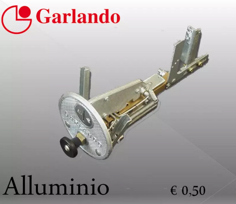 GARLANDO TABLE FOOTBALL COIN MECHANISM IN ALUMINUM FOR €0.50 CENTS.