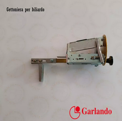 GARLANDO TABLE FOOTBALL COIN MECHANISM IN ALUMINUM FOR €0.50 CENTS.