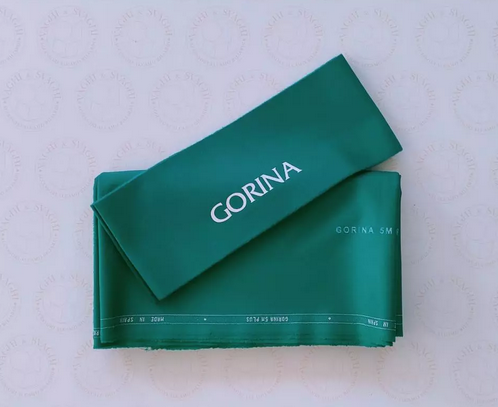 GORINA 5M PLUS PANNO DA BILIARDO VERDE CON CUSCINI SERIGRAFATI A "L"