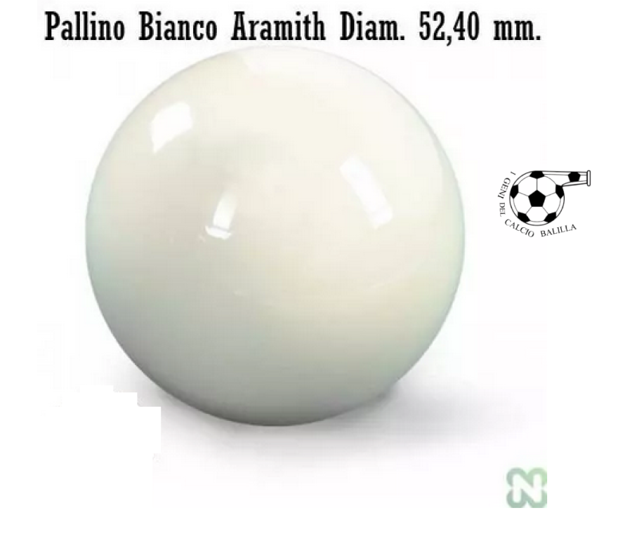 ARAMITH WHITE BALL DIAM. 52.4MM