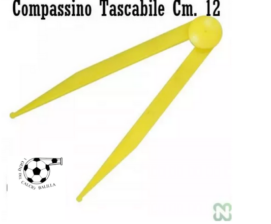 BUSSOLA TASCABILE NORDITALIA IN PVC CM. 12