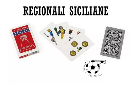 CARTE SICILIANE DAL NEGRO ITALIA ROSSO CASO