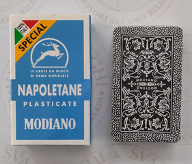 NEAPOLITAN CARDS MODIANO BLUE SPECIAL