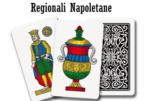 NAPLES CARDS DAL NEGRO ITALY RED CASE