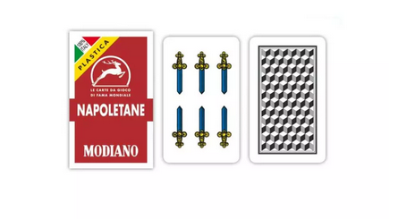 MODIANO NAPLES PLAYING CARDS 100% PLASTIC