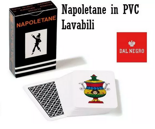 CARTE DA GIOCO NAPOLI NTP 100% PVC