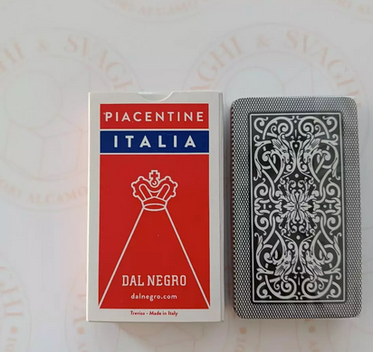 PIACENTINE CARDS DAL NEGRO ITALY RED CASE