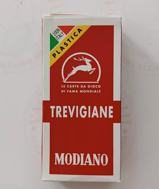 MODIANO TREVIGIANE PLAYING CARDS 100% PLASTIC