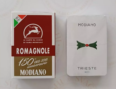 MODIANO ROMAGNOLE BORDEAUX PLAYING CARDS 150th ANNIVERSARY