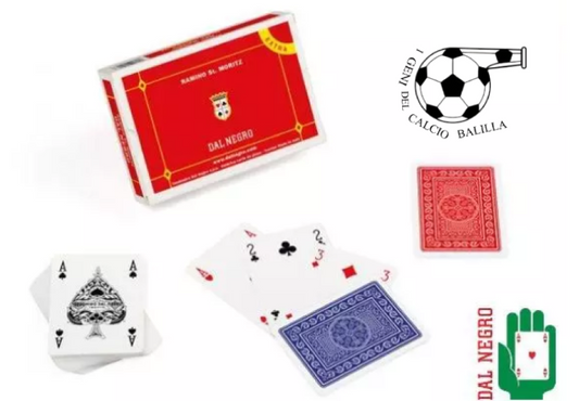 CARTE DA GIOCO DAL NEGRO RAMINO ST MORITZ