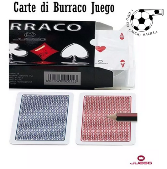 CARTE JUEGO BURRACO 100% PLASTICA