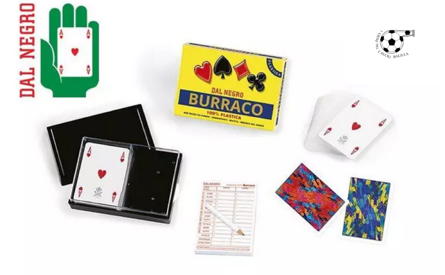 CARTE DA GIOCO DAL NEGRO BURRACO X 6