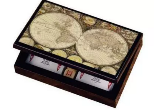 DAL NEGRO WORLD MAP CARD HOLDER