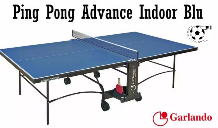 PING PONG GARLANDO ADVANCE INDOOR PIANO BLU