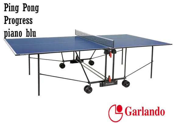 PING PONG GARLANDO PROGRESS OUTDOOR PIANO BLU