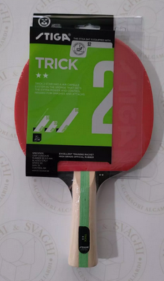 RACCHETTA DA PING PONG STIGA MODELLO TRICK 2 STELLE