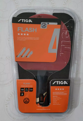 RACCHETTA DA PING-PONG STIGA MODELLO FLASH 4 STELLE