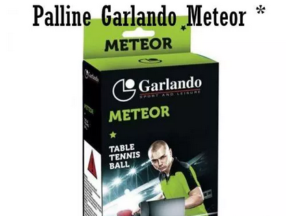 PALLINE DA PING PONG GARLANDO METEOR 1 STELLA