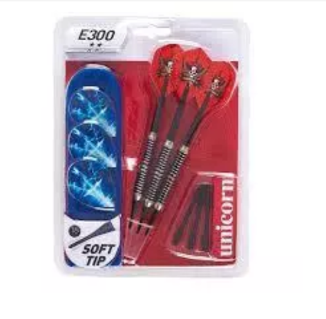 DARTS E300 UNICORN SET OF 3 DARTS 18 GR.