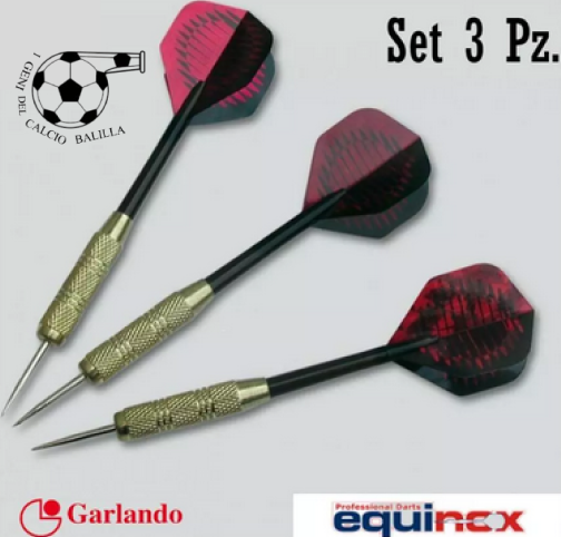 FRECCETTE CON PUNTA IN METALLO EQUINOX SET DA 3