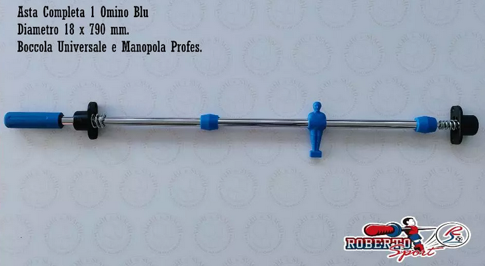 COMPLETE AUCTION R/B ROBERTO SPORT DIAMETER 18 X 790 WITH UNIVERSAL NOZZLES PROFESSIONAL HANDLES