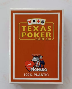 CARTE DA POKER TEXAS MODIANO JUMBO INDEX