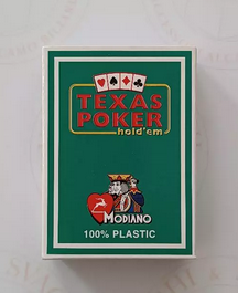 CARTE DA POKER TEXAS MODIANO JUMBO INDEX