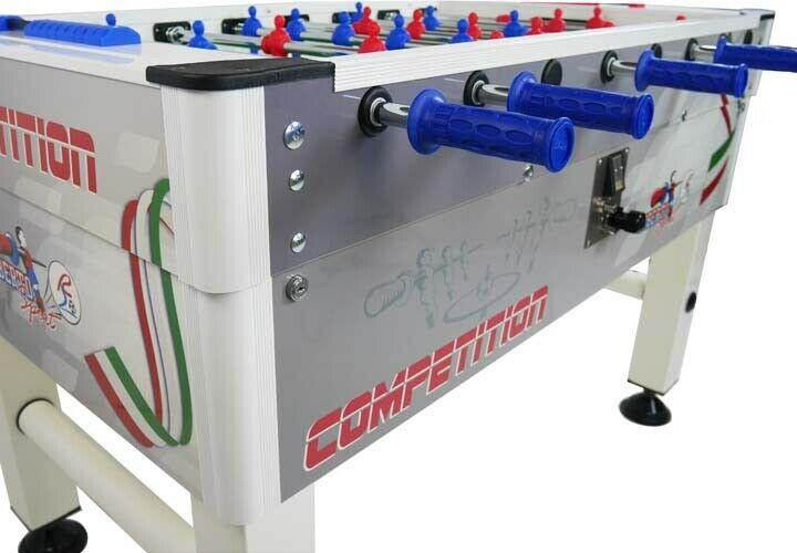 CALCIOBALILLA ROBERTO SPORT MODELLO COMPETIZIONE CON FERMO VETRO BASSO