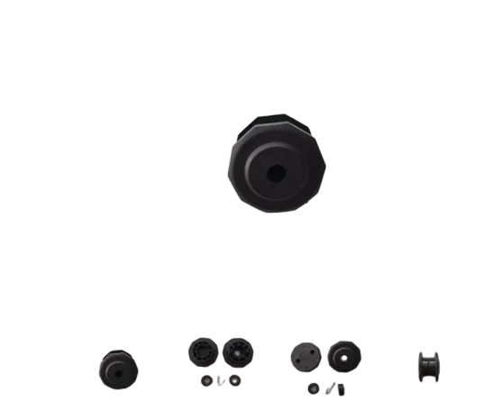 BLACK BUSHING NORDITALIA FOR RETRACTABLE ROD (CLOSED)