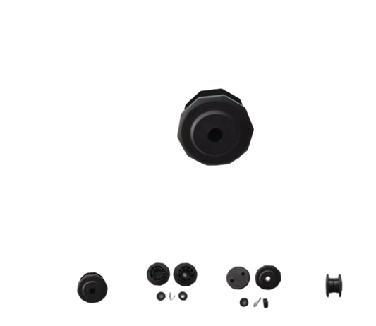 BLACK BUSHING NORDITALIA FOR RETRACTABLE ROD (CLOSED)