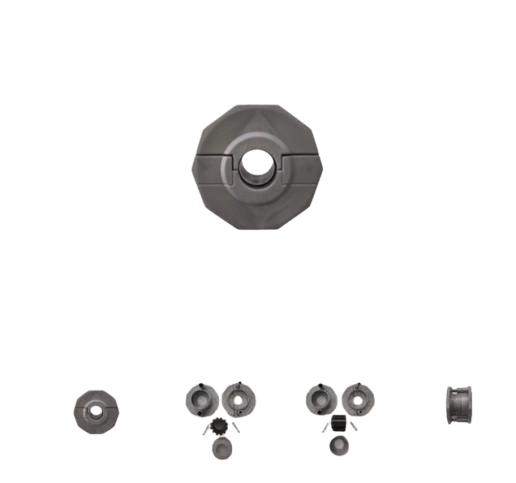 GREY BUSHING NORDITALIA LASER MODEL WITH THROUGH BALL DIAMETER 16 MM.