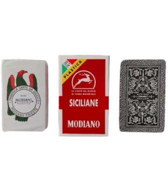 MODIANO SICILIAN CARDS 100% PLASTIC