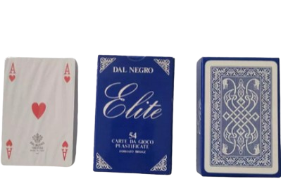 CARTE DA GIOCO DAL NEGRO BRIDGE ELITE A1 BLU